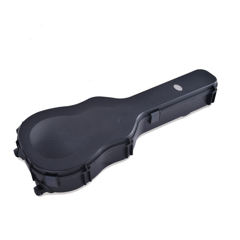Guitar Case With Solid Wheels